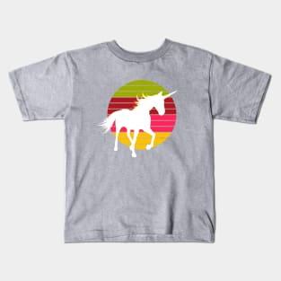 Retro Unicorn Style Kids T-Shirt